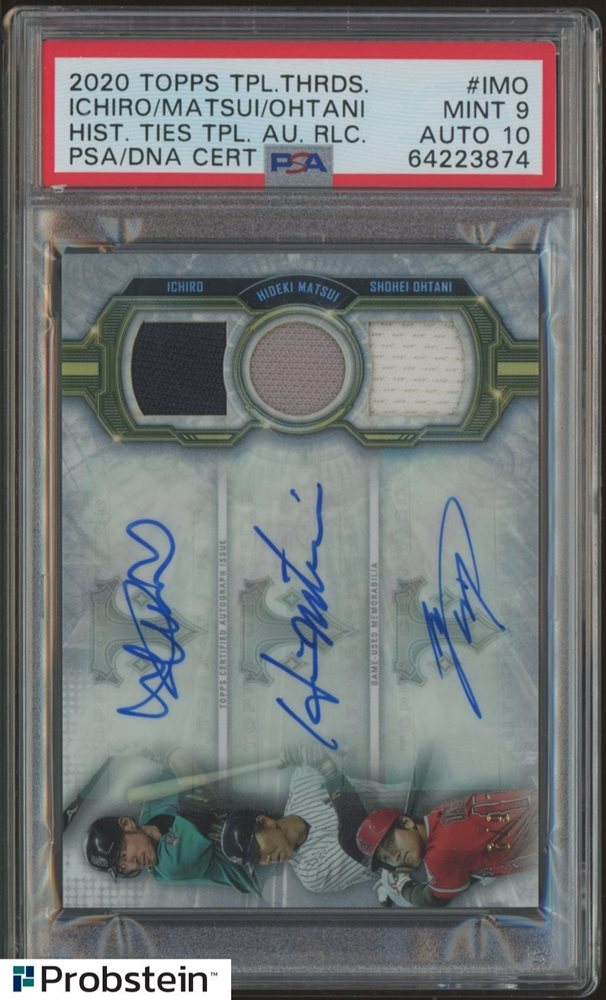 イチロー Toppp Triple Threads 2020 直筆サインカード イチロー Toppp Triple Threads 2020 直筆サインカード 25枚限定 直