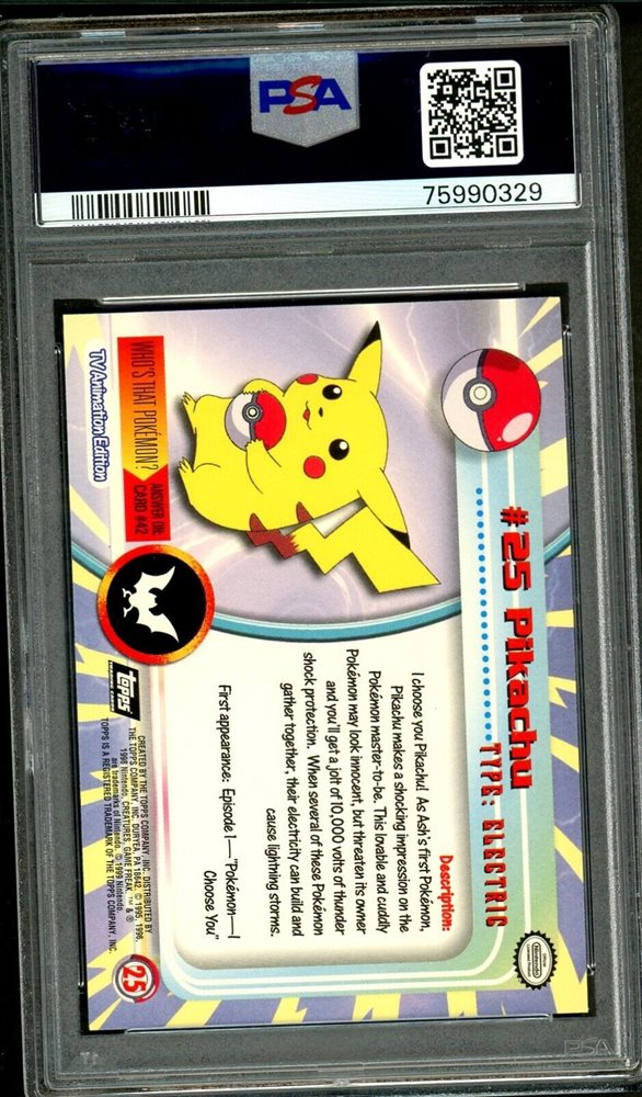 Auction Prices Realized Non-Sport Cards 1999 TOPPS POKEMON