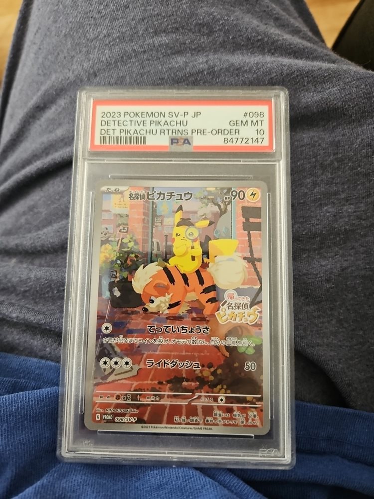 2023 POKEMON SV-P JP ピカチュウ PSA 10 PSA 10 Pikachu SV Promo Pokemon Card Japanese Scarlet