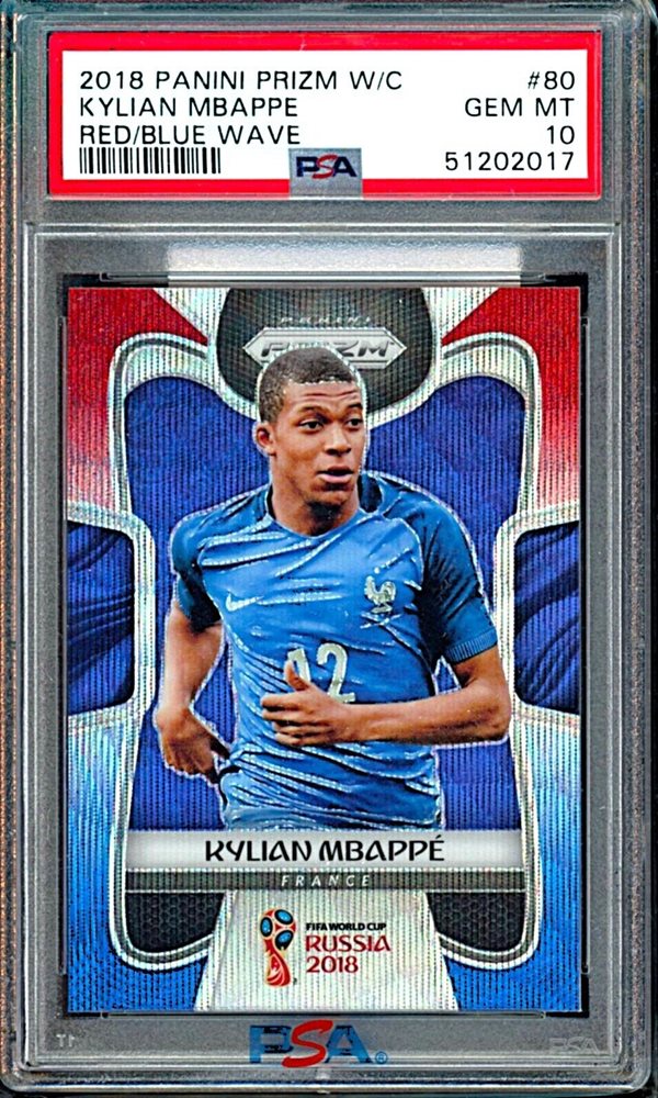 2018 PANINI PRIZM MBAPPE エムバペ RC PSA10 2018 PANINI PRIZM MBAPPE エムバペ RC PSA10（2018 Panini