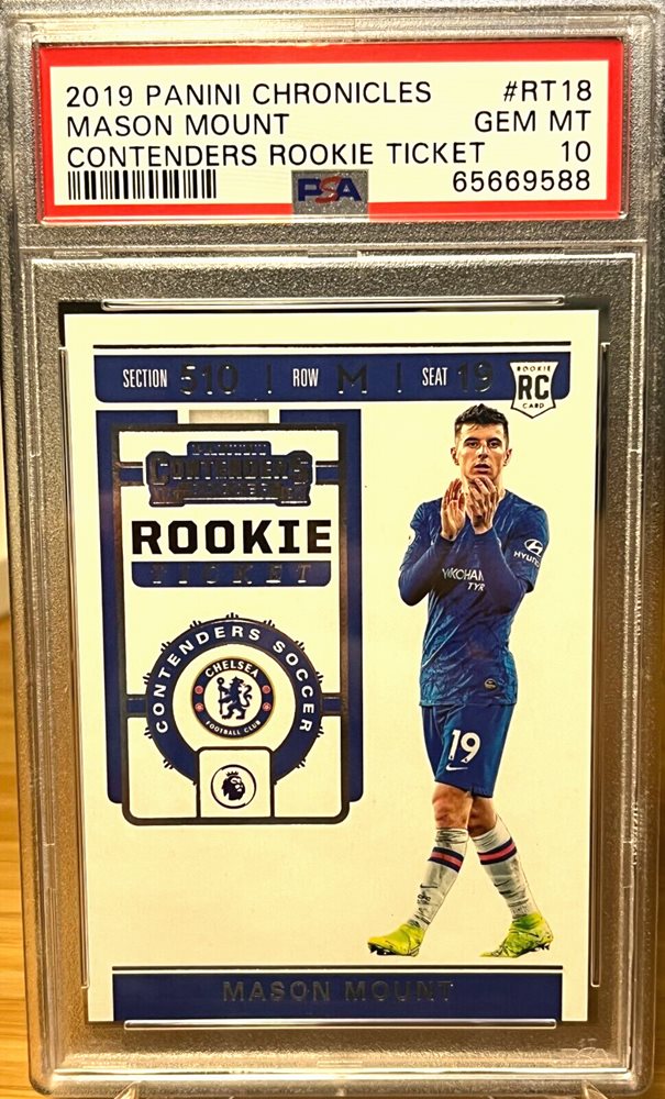 メイソン マウント Panini Contenders ルーキー 鑑定済 レア！ 2019