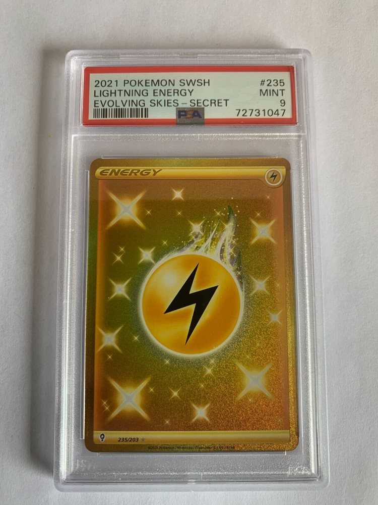 gold energy pokemon card evolving skies gold energy pokemon card evolving skies Evolving Skies Secret rare gold  energy 235/203