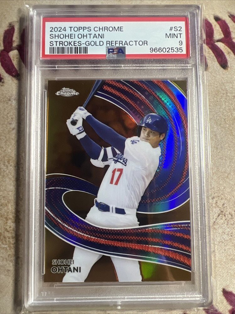 Shohei Ohtani Chrome Gold Refractor（希少） Shohei Ohtani 2024 Topps Chrome #1 Gold Refractor /50 Price