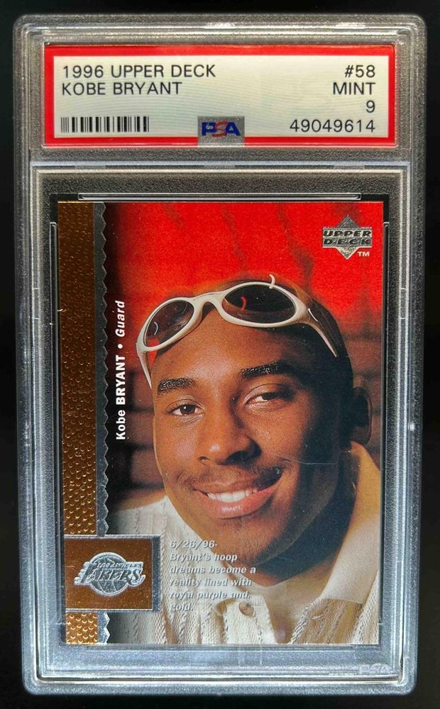 コービー・ブライアント 1996 Upper Deck RC PSA 9 1996 KOBE BRYANT #267 • PSA MINT 9 • UPPER DECK COLLECTOR'S