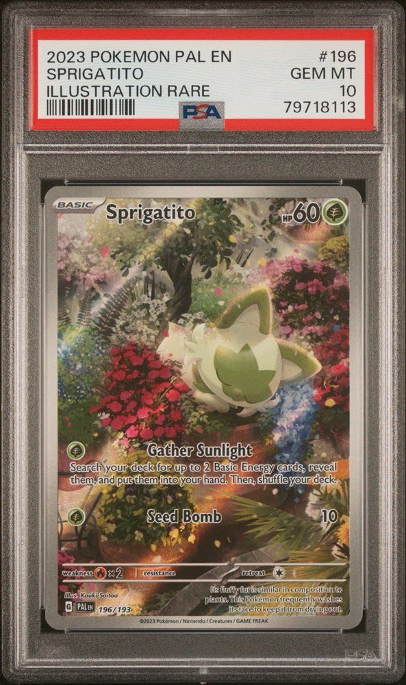 Auction Prices Realized Tcg Cards 2023 POKEMON PAL EN-PALDEA
