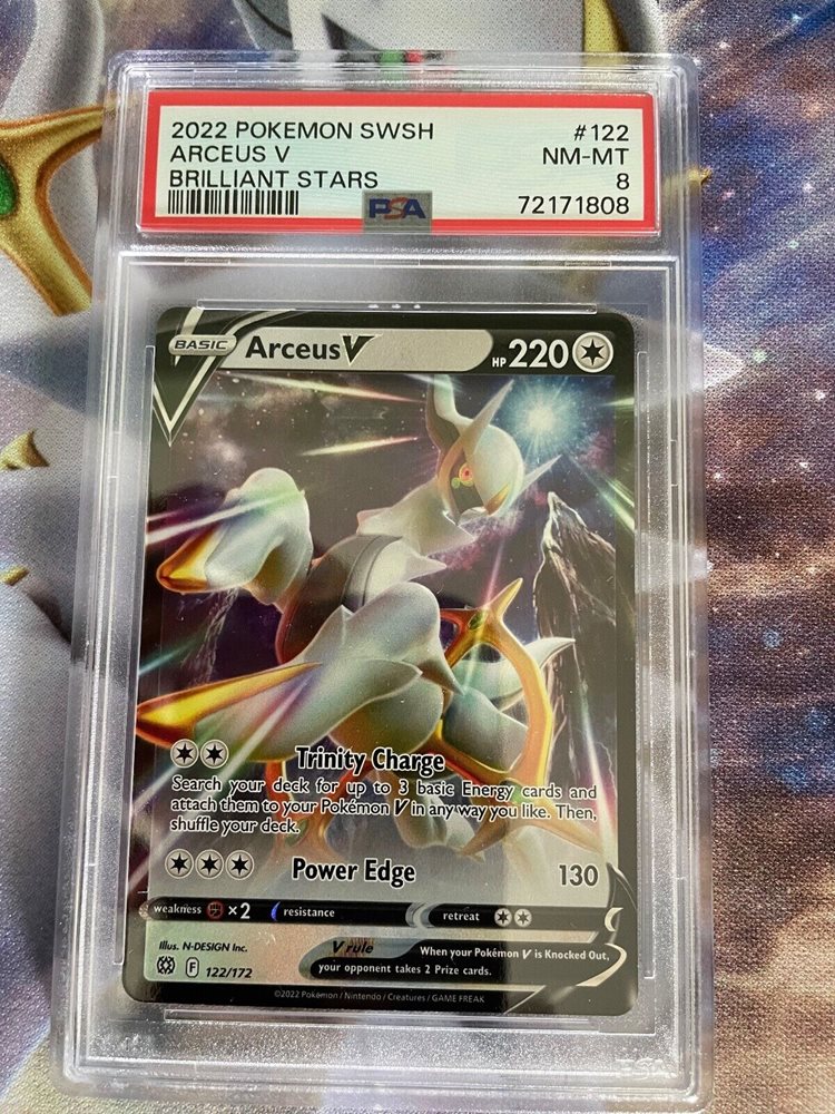 arceus ex pokemon card AGS (MINT 9) Arceus V #122 main image 0