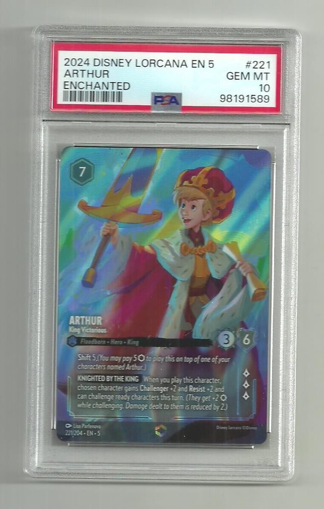 Auction Prices Realized Tcg Cards 2024 DISNEY LORCANA EN 5