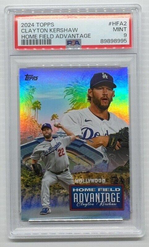 2024 Topps Series 1 Home field Advantage Clayton Kershaw HFA