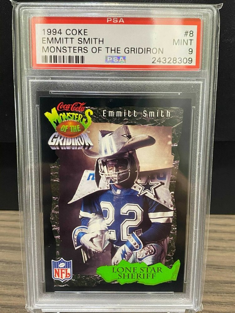 1994 Playoff #238 Emmitt Smith Football Dallas Cowboys