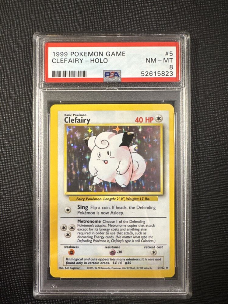 clefairy holographic pokemon card Clefairy (81/122) [XY: BREAKpoint] main image 1