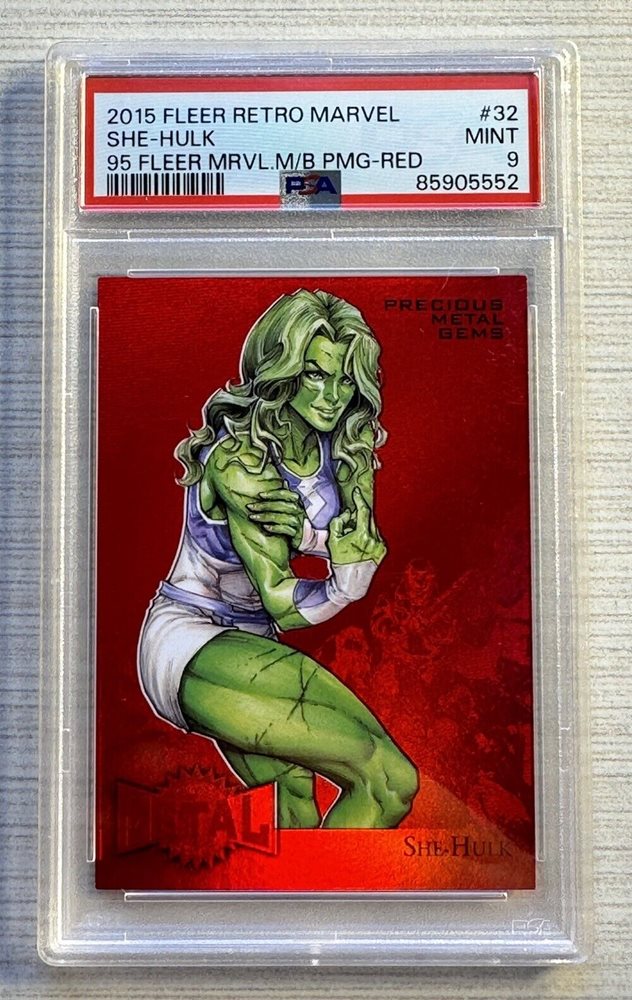 Auction Prices Realized Non-Sport Cards 2015 FLEER RETRO MARVEL
