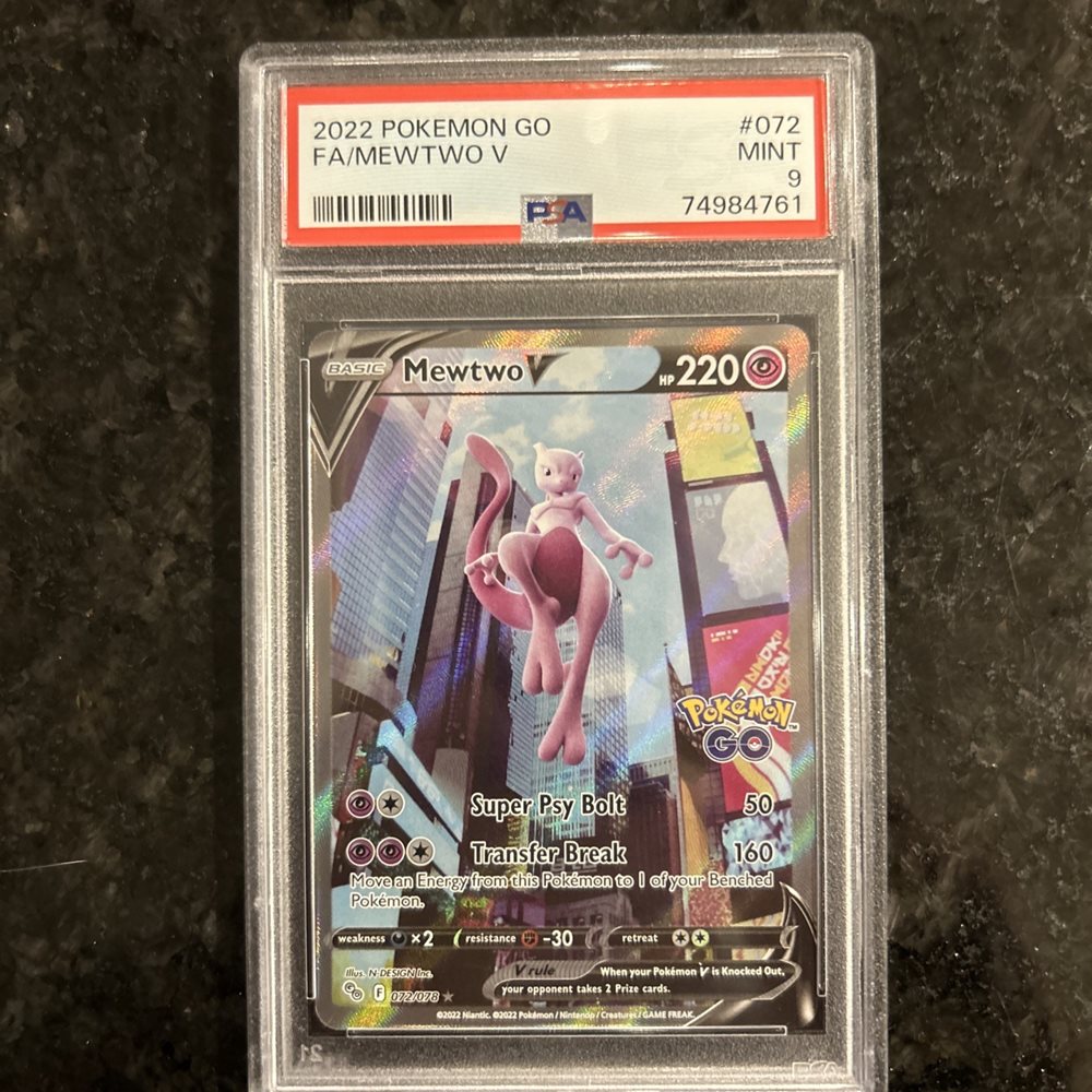 ミュウツー V PSA 10 2022 ポケモン GO ポケモンカード #30 ミュウツーV Mewtwo V PSA 10の通販 Mumu