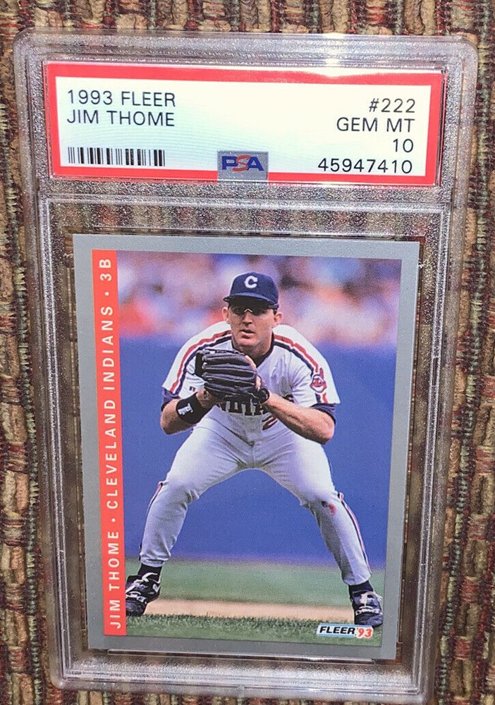 Auction Prices Realized Baseball Cards 1993 FLEER Jim Thome