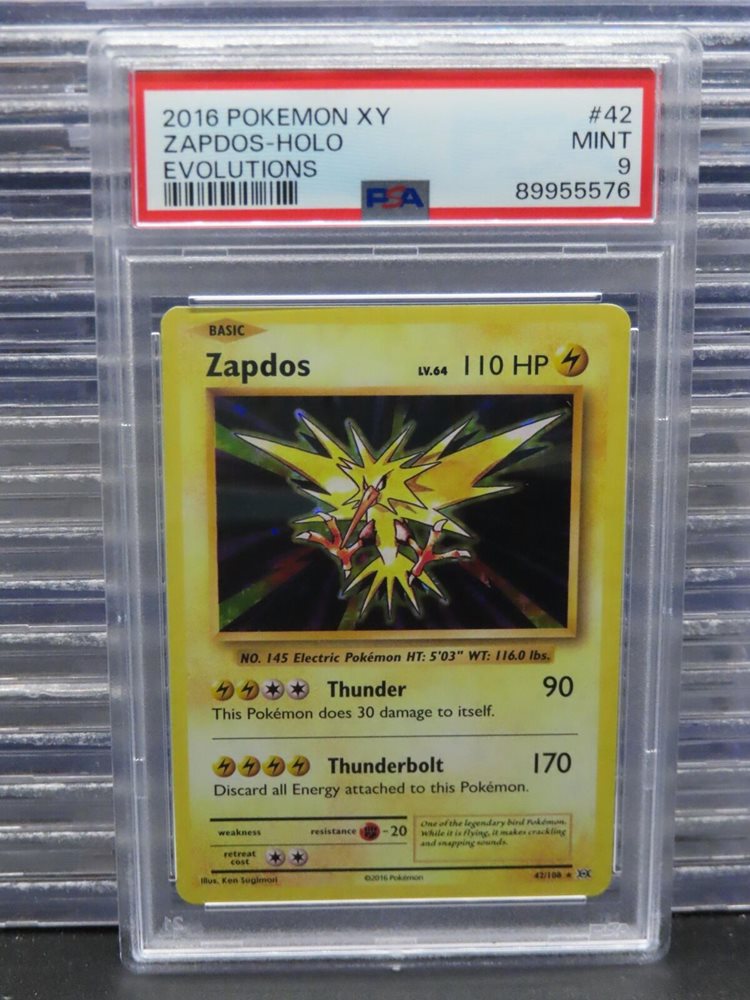 2016 zapdos pokemon card holo Amazon.com: Pokemon - Zapdos (42/108) - XY Evolutions main image 1
