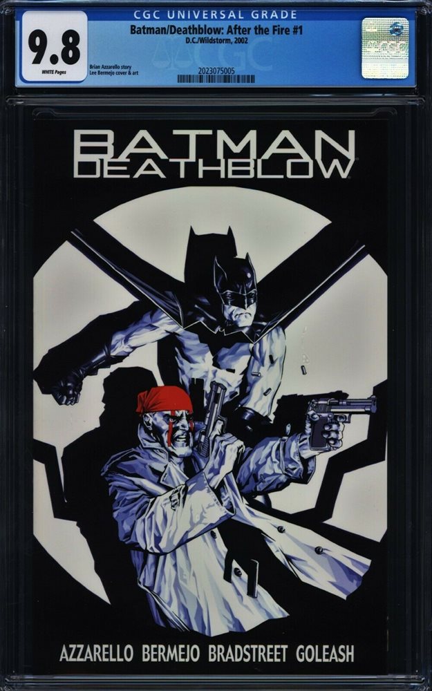 Batman Deathblow After The Fire 1 Cgc 9 8 Bermejo Bradstreet Dc Wildstorm