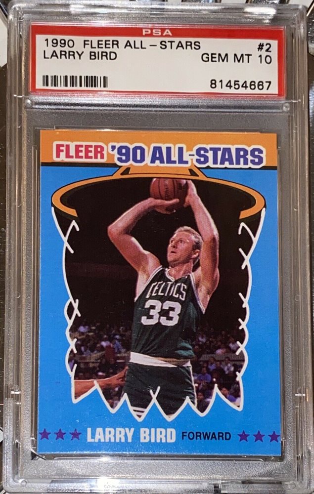 Auction Prices Realized Basketball Cards 1990 Fleer Larry Bird