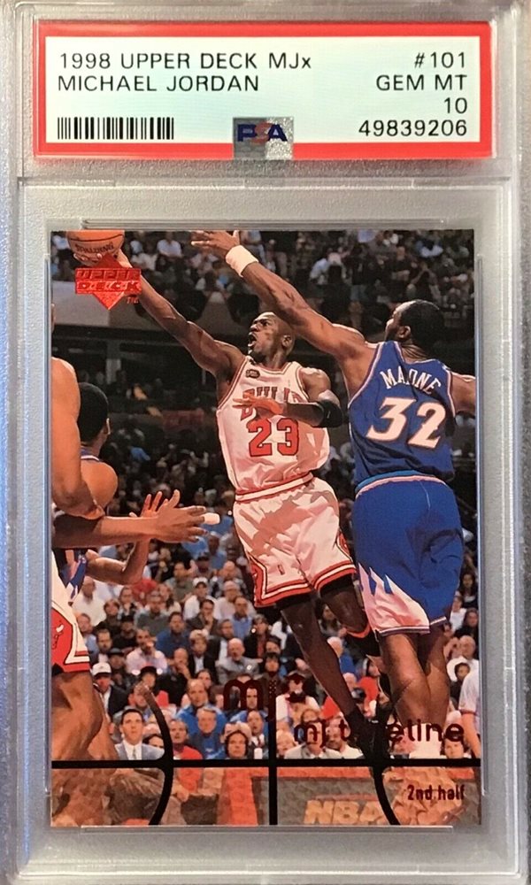 1998レア/100枚限定PSA MICHAEL JORDAN MJx LIVE Michael Jordan #14 Prices | 1998 Upper Deck Mjx MJ Live