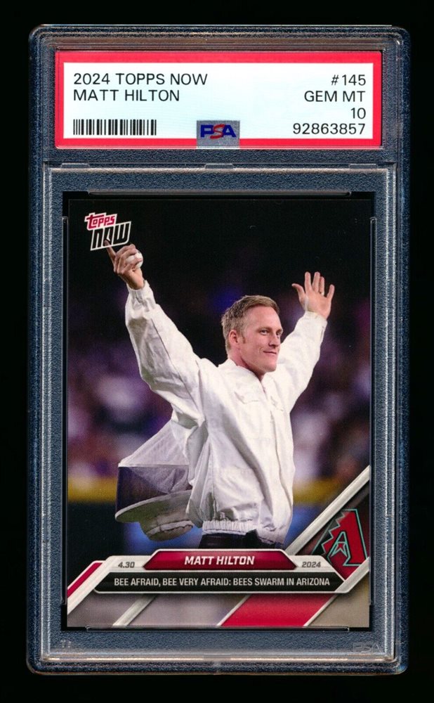 Auction Prices Realized Baseball Cards 2024 TOPPS NOW Matt Hilton