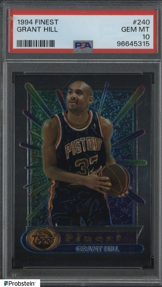 Auction Prices Realized Basketball Cards 1994 FINEST Grant Hill