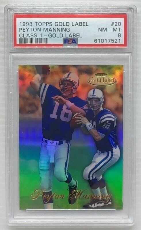 Auction Prices Realized Football Cards 1998 TOPPS GOLD LABEL