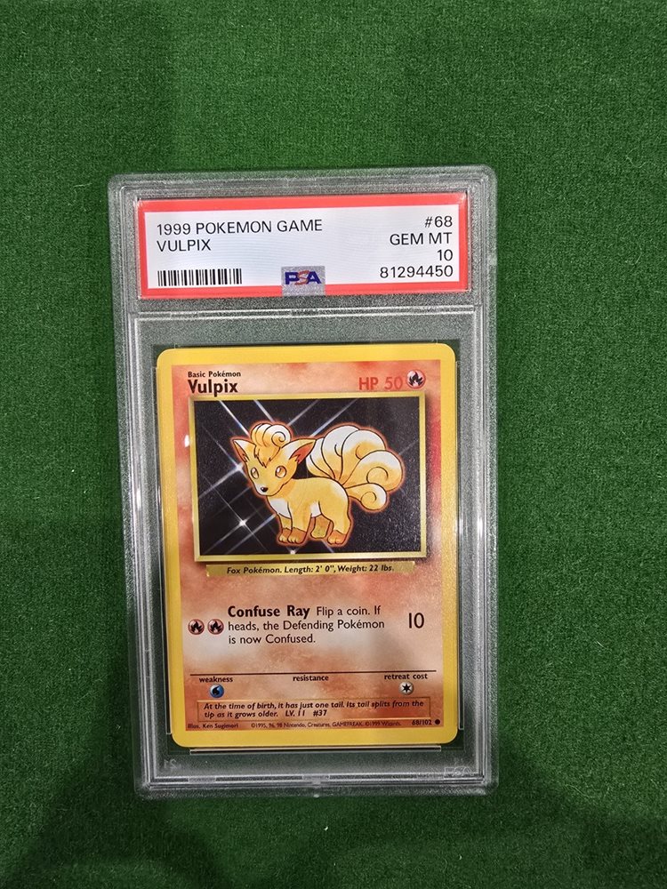 最新作 Prices Auction Realized Vulpix GAME POKEMON 1999 Cards Tcg デジモンカードゲーム