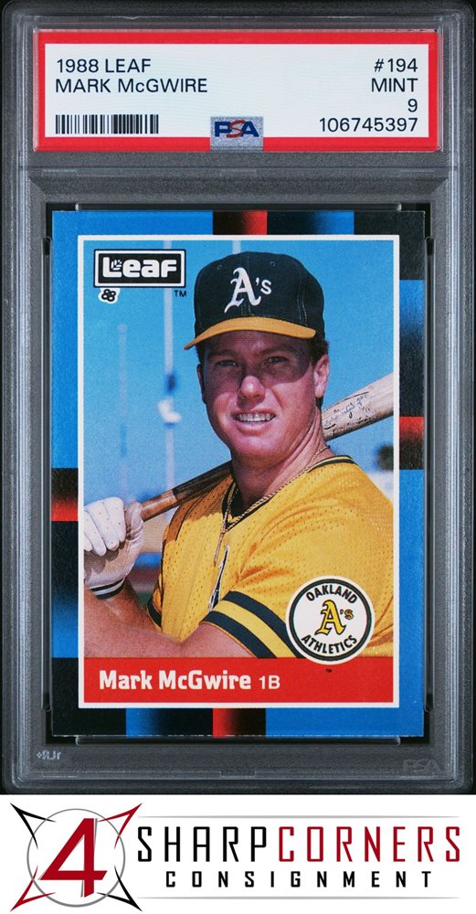 レイミア　リーフ Auction Prices Realized Baseball Cards 1988 LEAF Mark McGwire