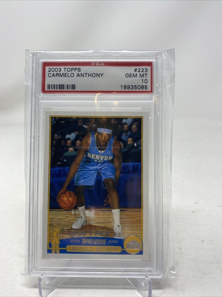 2003 TOPPS CARMELO ANTHONY カーメロ アンソニー RC ルーキー AUTO 