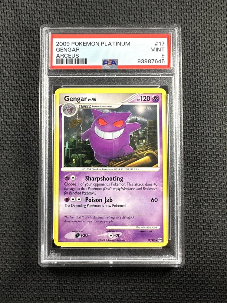 2009 Pokémon Platinum Gengar 17 Rev-Holo Gengar [Reverse Holo] #17 Prices | Pokemon Arceus | Pokemon Cards