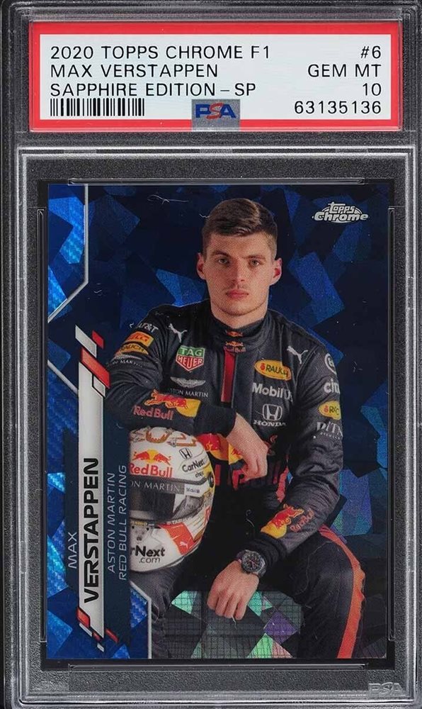 PSA10 / Max Verstappen サファイアEdition #143 PSA10 / Max Verstappen サファイアEdition #143 2020 Topps
