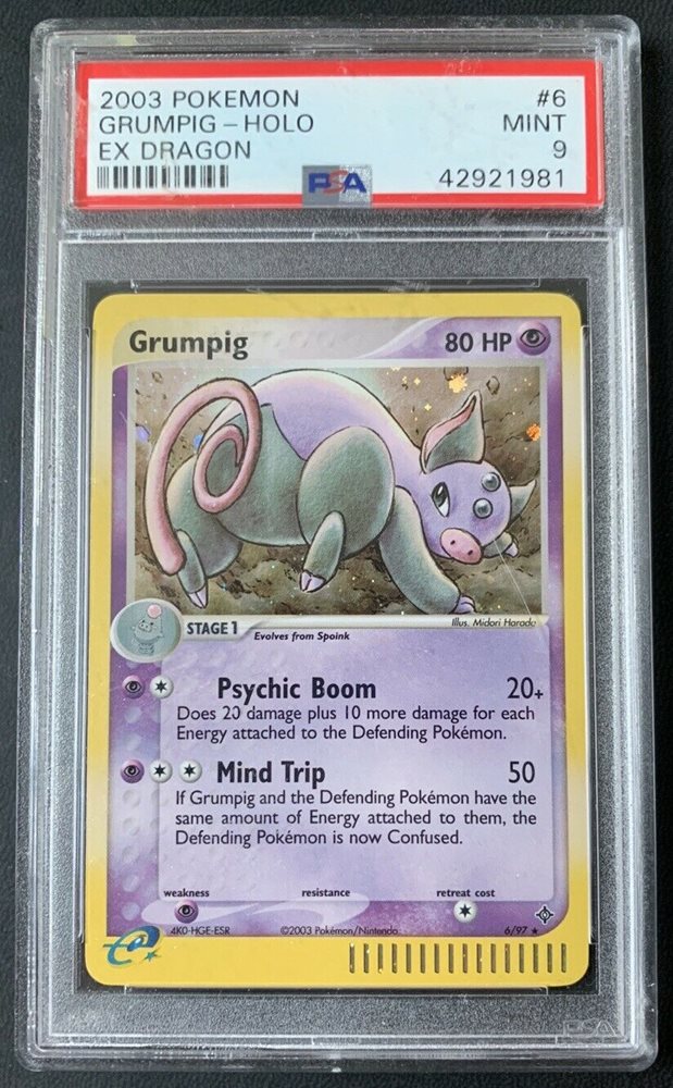 grumpig pokemon card 063/132 Grumpig main image 1