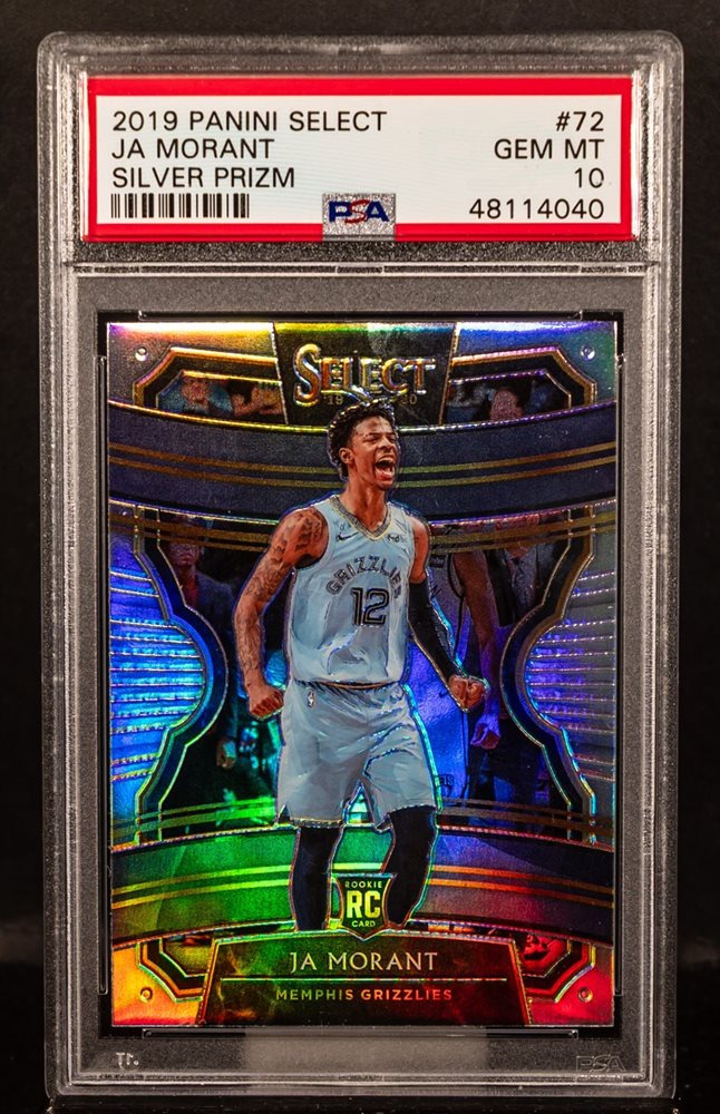 その他 PSA 10 PANINI SELECT SILVER RC JA MORANT Ja Morant 2019-20 Panini Select #72 Silver Prizm SP RC PSA