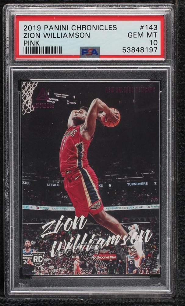 Auction Prices Realized Basketball Cards 2019 PANINI CHRONICLES