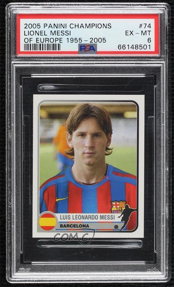 WCCF 2005-2006 287 メッシ スケルトン 英語版 WCCF 2005-2006 287