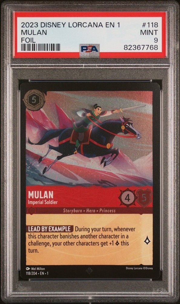 eBay Auction Item 326065803025 Tcg Cards 2023 Disney Lorcana En 1-The First  Chapter