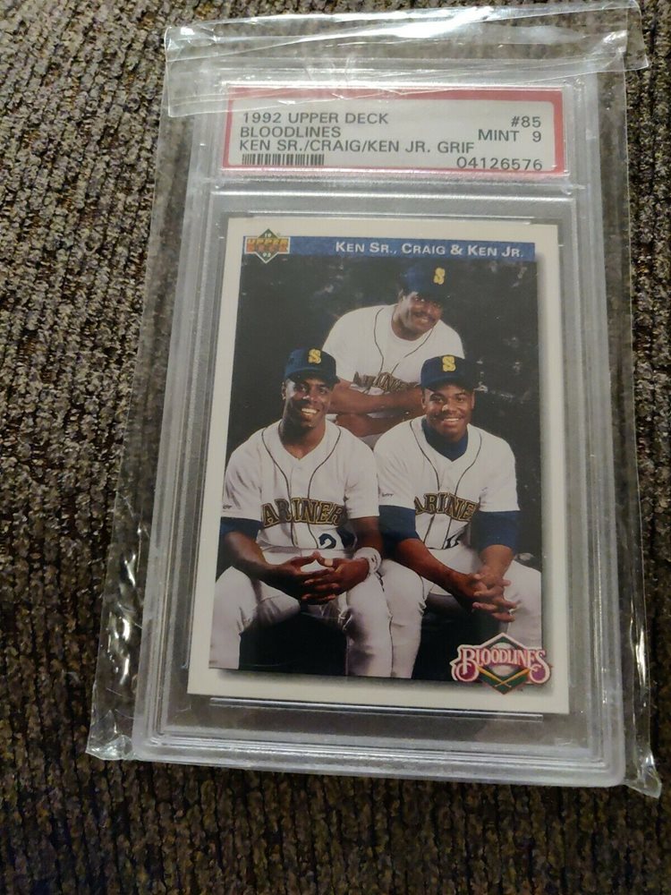 Auction Prices Realized Baseball Cards 1992 Upper Deck BloodlinesGriffeys Ken Sr./Craig/Ken Jr.
