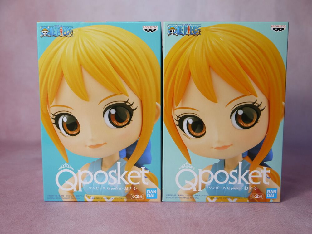 Q Posket Anime Anime One Piece Nami Ab2 Set Figure Banp