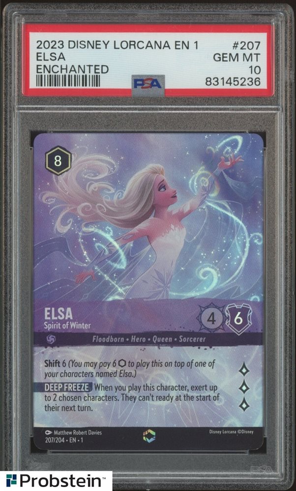 Auction Prices Realized Tcg Cards 2023 DISNEY LORCANA EN 1