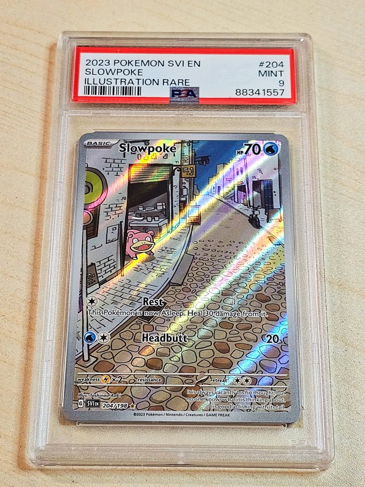rare slowpoke card Slowpoke 82/106 Great Encounters