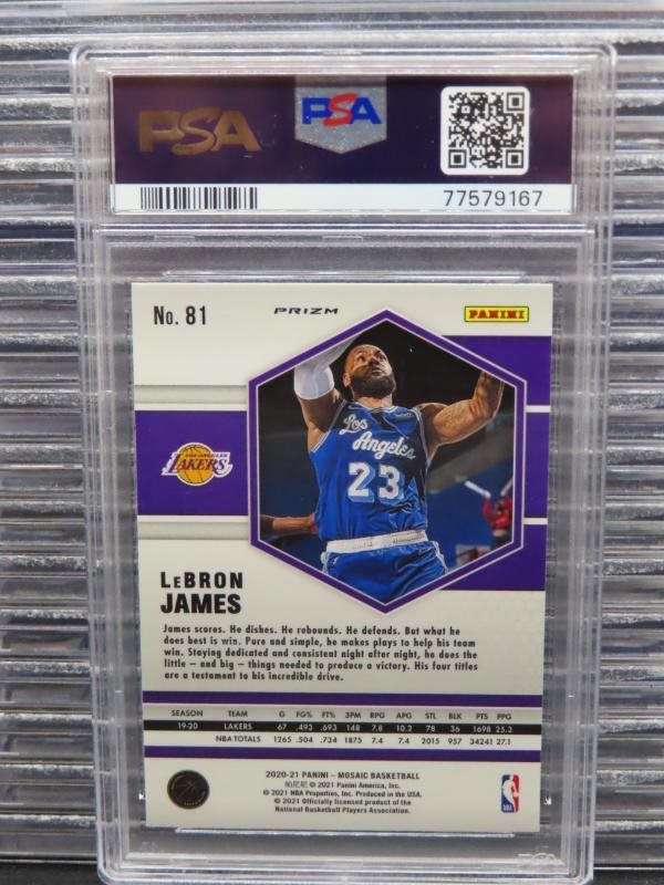 レブロン・ジェームズ　PSA 10 LeBron James 18/19 Panini Revolution #40 PSA 10 Gem Mint | eBay