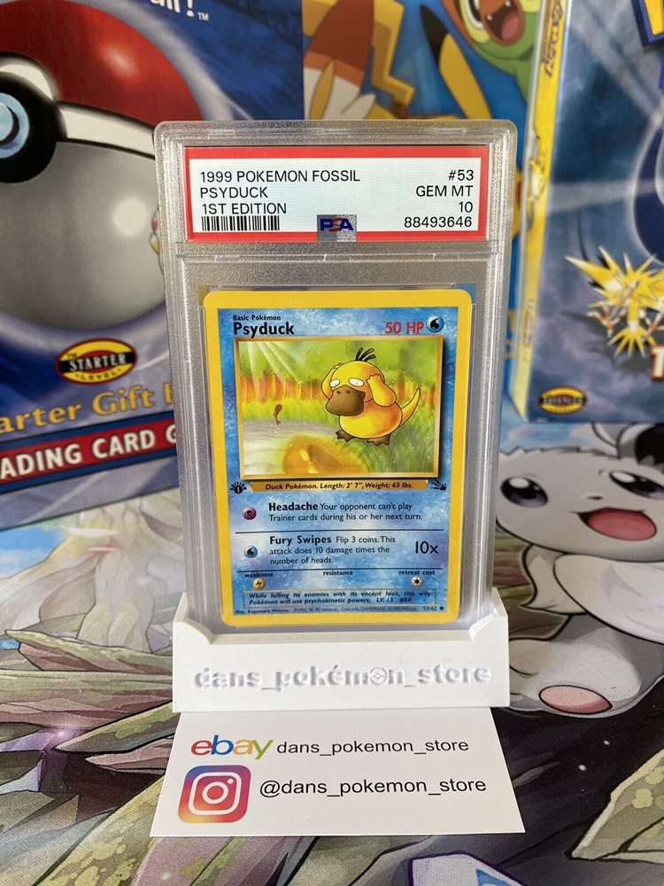 1999 psyduck pokemon card Vintage Common main image 0
