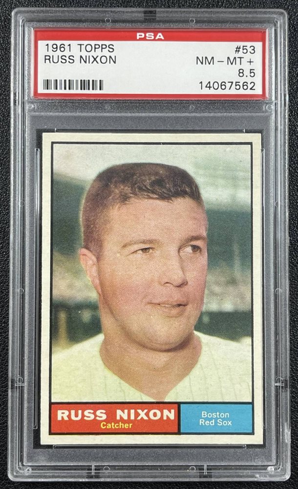 Auction Prices Realized Baseball Cards 1961 TOPPS Russ Nixon