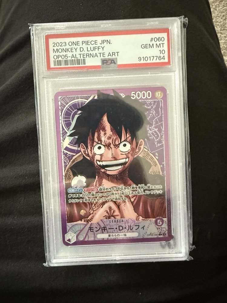 Auction Prices Realized Tcg Cards 2023 ONE PIECE JAPANESE OP05