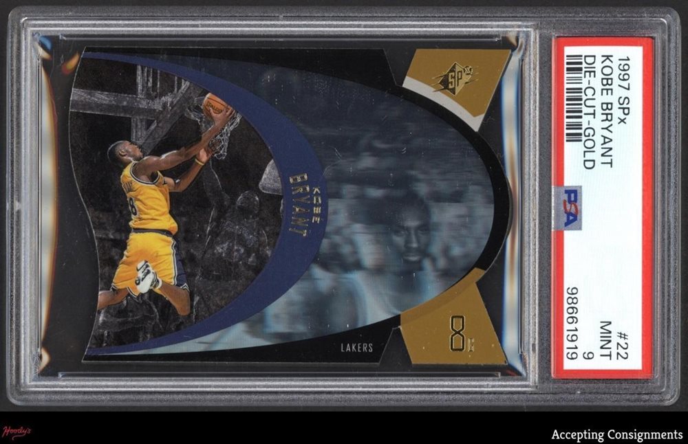 Auction Prices Realized Basketball Cards 1997 Spx Die-Cut Kobe Bryant