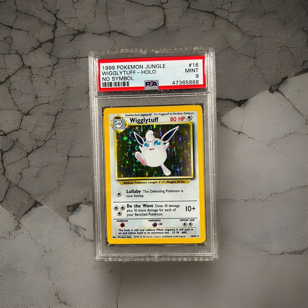 1999 wigglytuff pokemon card Amazon.com: Pokemon – Wigglytuff ex 222/091