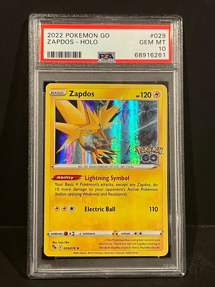 alolan graveler pokemon card Pokemon Single Cards - Zapdos-Holo No.145 Pokemon main image 0