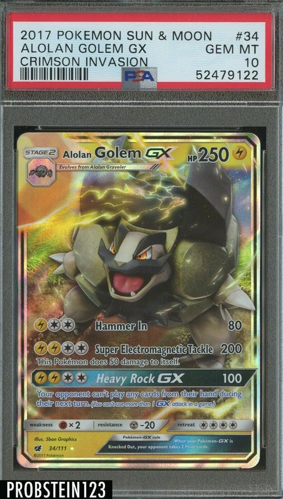 eBay Auction Item 363543297151 Tcg Cards 2017 Pokemon Sun & Moon Crimson  Invasion