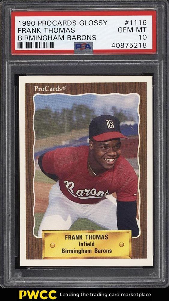 Auction Prices Realized Minor League Cards 1990 Procards Glossy Frank