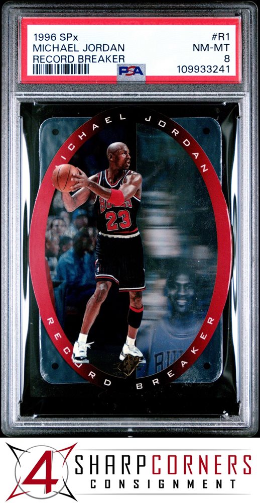 マイケルジョーダン　1996UD SPX record breaker #R1 Michael Jordan 1996 SPx #R1 Record Breaker Price Guide