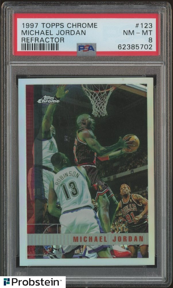 Auction Prices Realized Basketball Cards 1997 TOPPS CHROME Michael