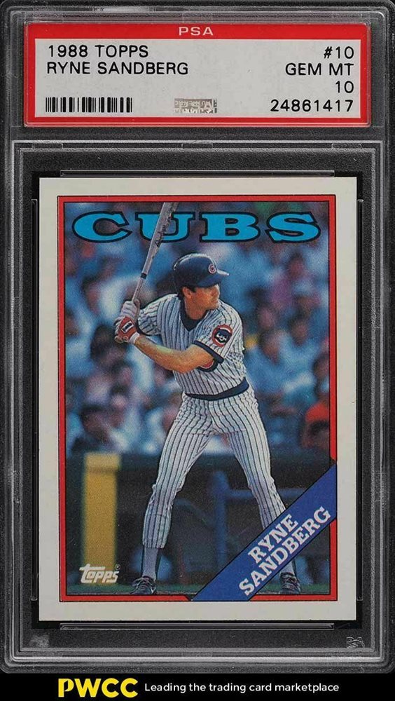 Auction Prices Realized Baseball Cards 1988 Topps Ryne Sandberg